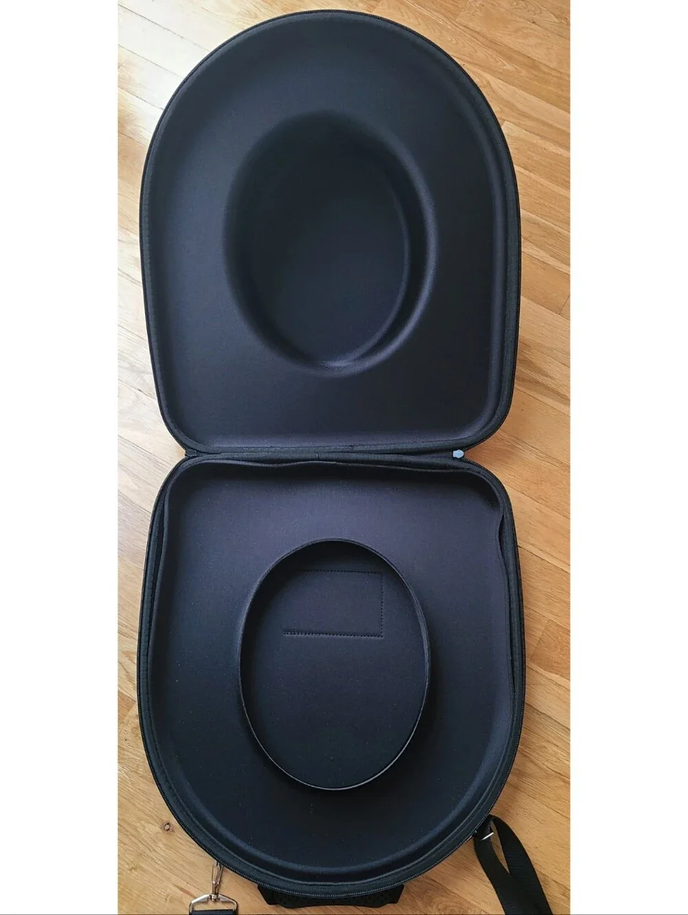 🆕️Cowboy Hat Case Crushproof Hard Hat Box Travel Organizer Strap Western Fedora